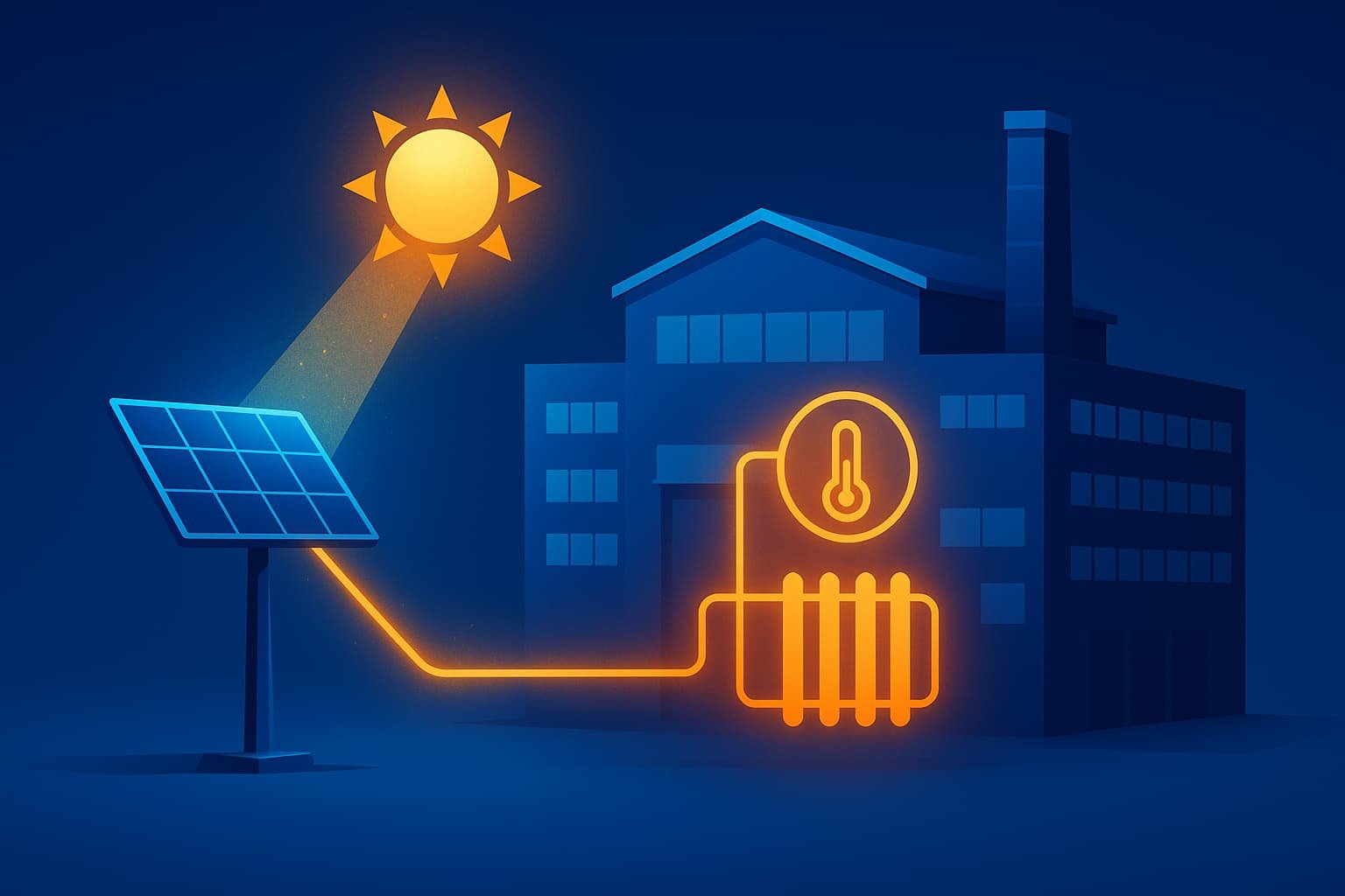 ¿Qué tipos de calefacción funcionan con energía solar?