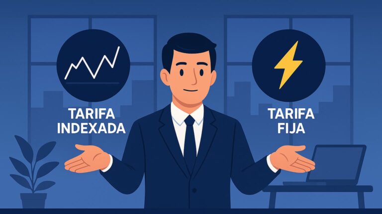 comparando tarifa luz fija vs indexada