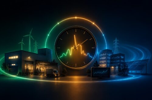 imagen de horas punta vs horas valle conceptual