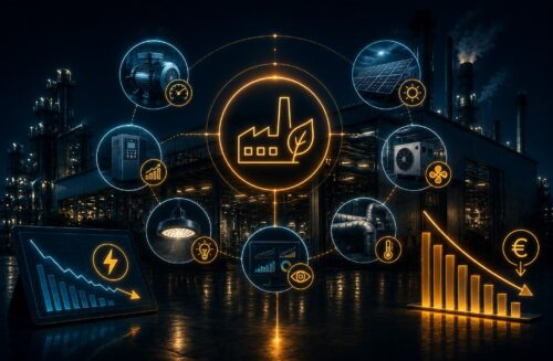 puntos de eficiencia eléctrica en industria